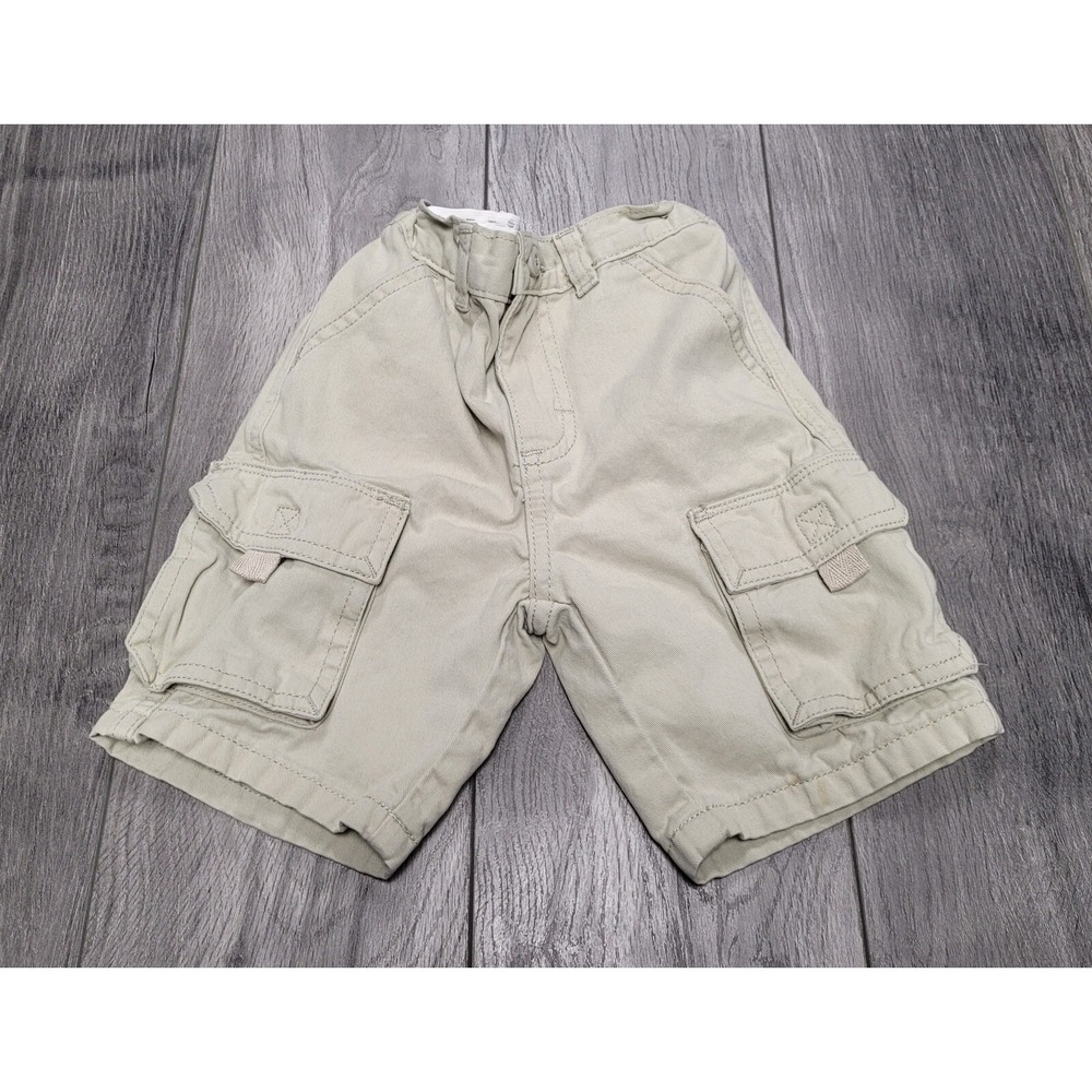 Boys Wonder Nation? Khaki Cargo Shorts Size 4T